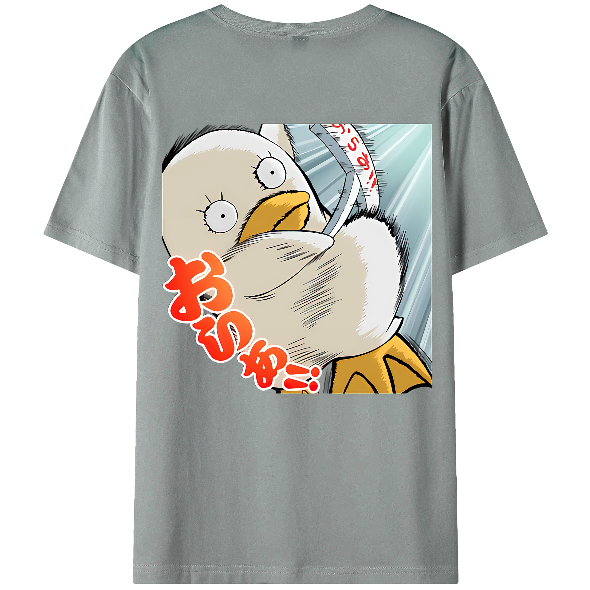 （画像用） ぎんたま 坂田銀時（さかたぎんとき） 神楽 志村新八（しむら しんぱち） GINTAMA Sakata Gintoki Kagura Shimura Shinpachi 綿100％ メンズ半袖Tシャツ（バックプリント） 通気性